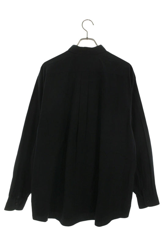 COMOLI 26SS Cotton Long Sleeve Shirt Navy Size XL