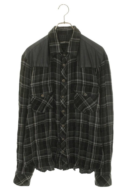 Chrome Hearts LOOSEENDS Long Sleeve Check Shirt Multi Size M