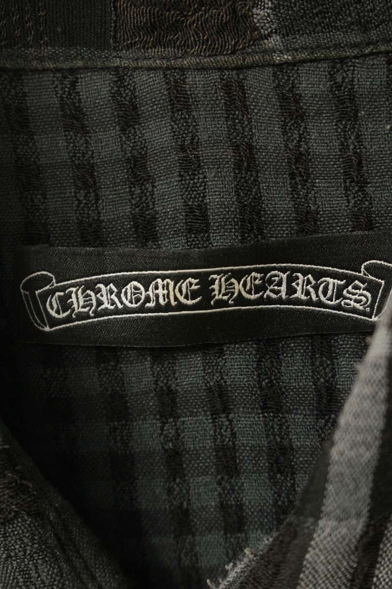 Chrome Hearts LOOSEENDS Long Sleeve Check Shirt Multi Size M
