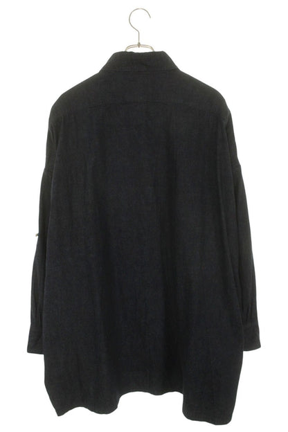Chrome Hearts MAHAL KITA Crossball Button Long Sleeve Shirt Size L