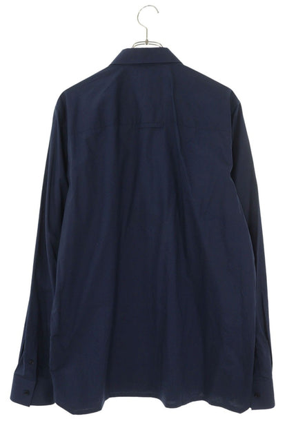 BOTTEGA VENETA 19AW Cotton Long Sleeve Shirt Navy Size S