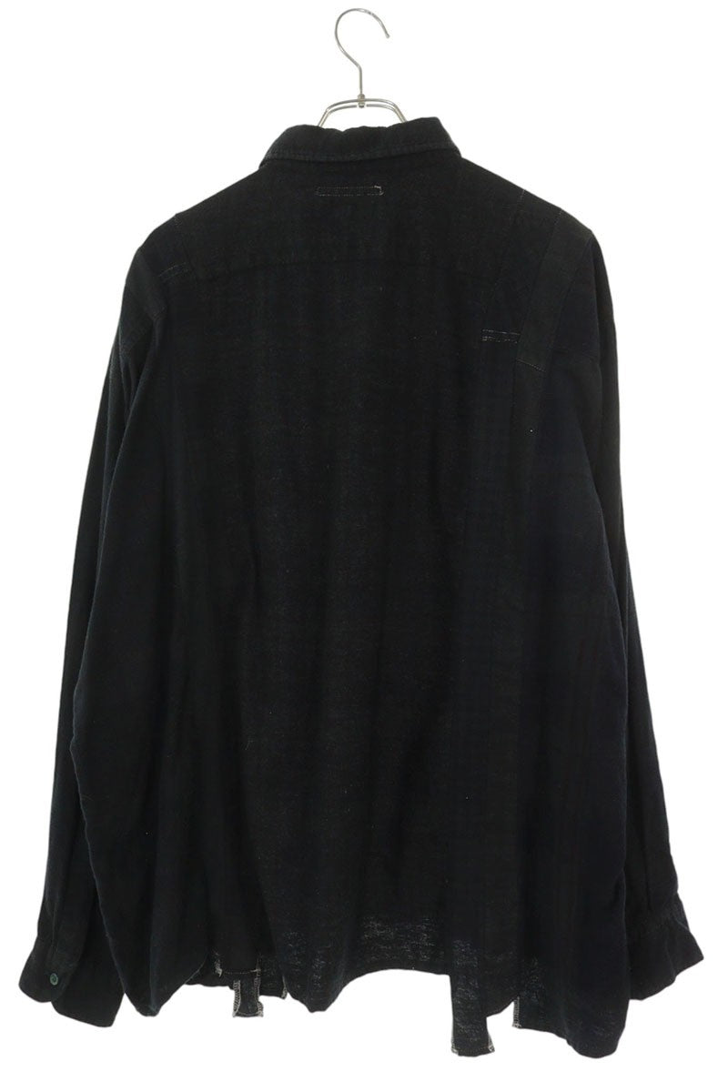 Rebuild By Needles Reconstructed Flannel Shirt Size XXL
