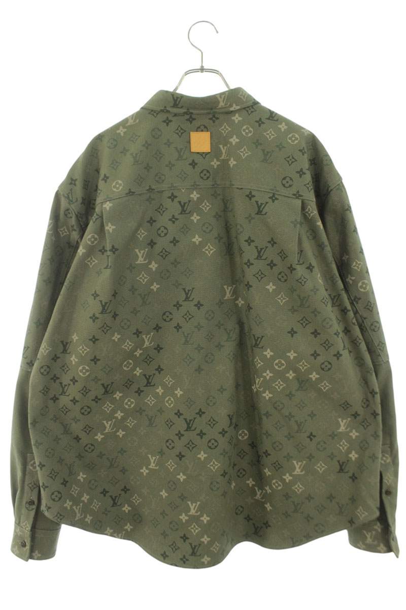 LOUISVUITTON 26SS Monogram All-Over Work Long Sleeve Size 4L