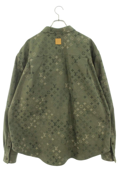 LOUISVUITTON 26SS Monogram All-Over Work Long Sleeve Size 4L
