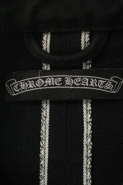 Chrome Hearts DENIM WESTERN Sleeve Cross Patch Cross Size SM