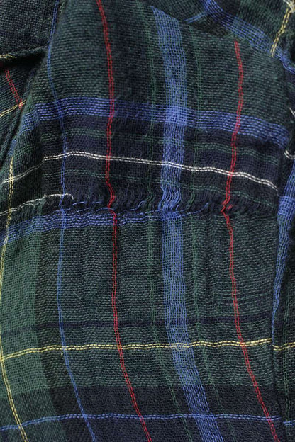 Chrome Hearts Star Ball Cross Patch Gauze Check Long Sleeve Size XS