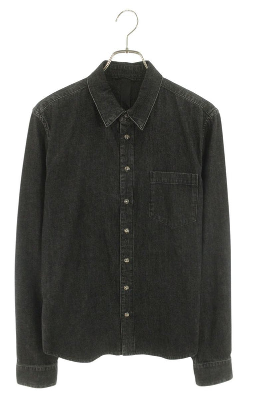 Chrome Hearts LOOSEENDS Long Sleeve Denim Cross Button Long Sleeve Size M