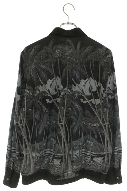 Sacai x SUN SURF Black Drawcord Long Sleeve Shirt Size M