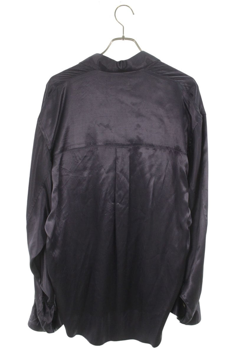 BED J.W FORD 24AW Rayon Long Sleeve Shirt Purple Size S
