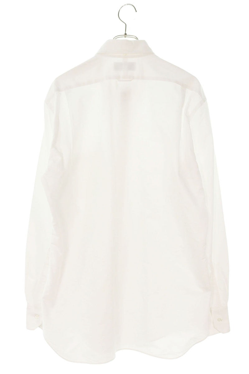 THOM BROWNE Cotton Dress Shirt White/Blue/Red Size 5