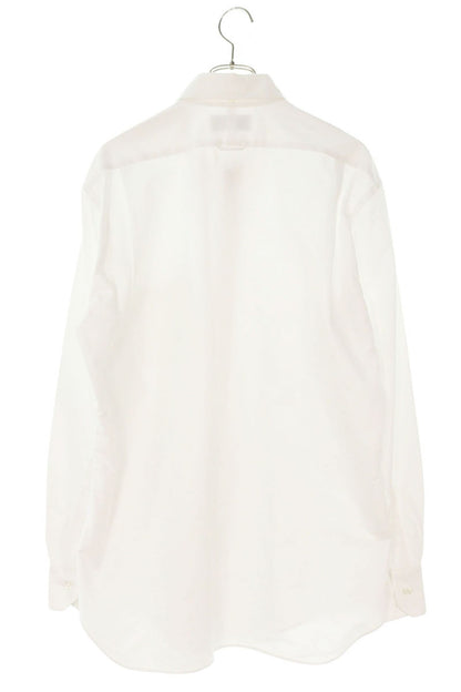 THOM BROWNE Cotton Dress Shirt White/Blue/Red Size 5