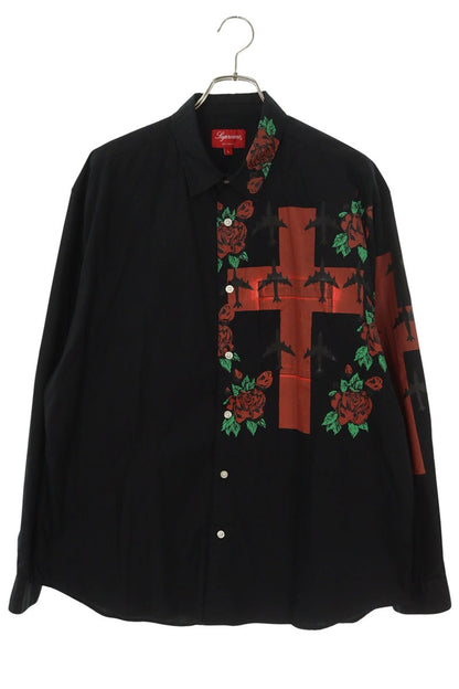 SUPREME Destruction of Purity Shirt Black/Red Size L