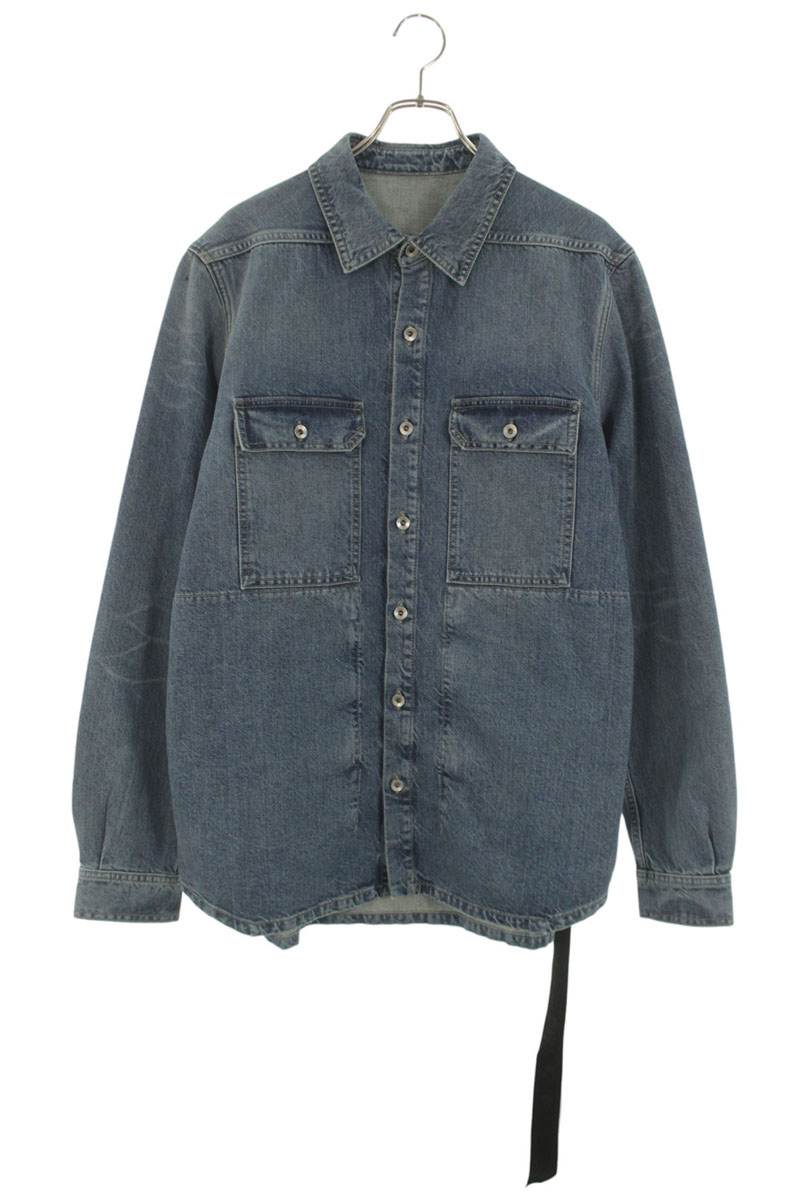 DRKSHDW 25SS Hollywood Outershirt Denim Indigo Size L