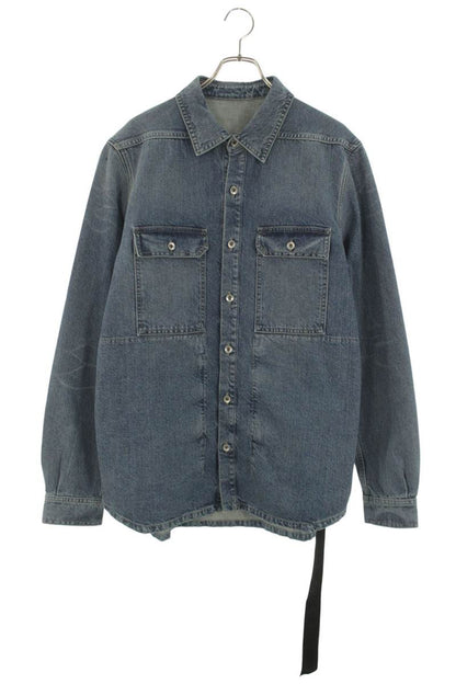 DRKSHDW 25SS Hollywood Outershirt Denim Indigo Size L