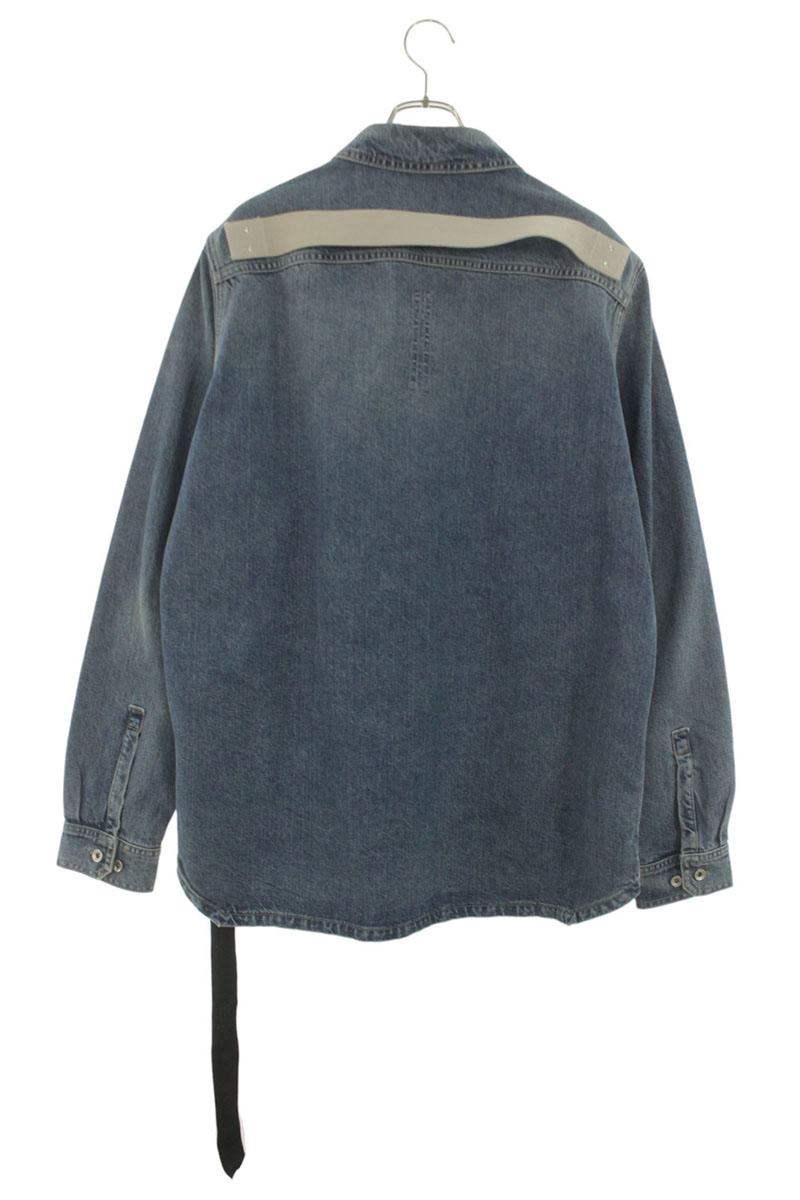 DRKSHDW 25SS Hollywood Outershirt Denim Indigo Size L