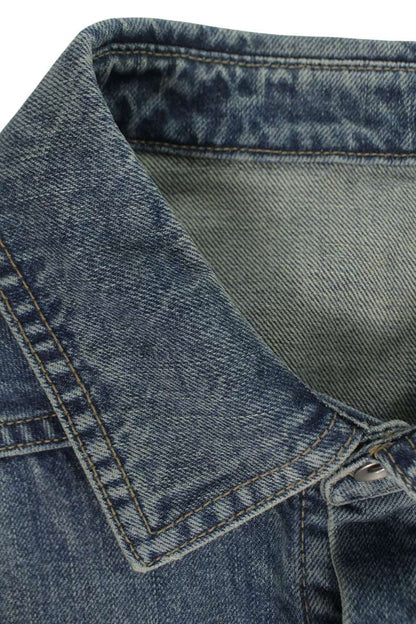 DRKSHDW 25SS Hollywood Outershirt Denim Indigo Size L