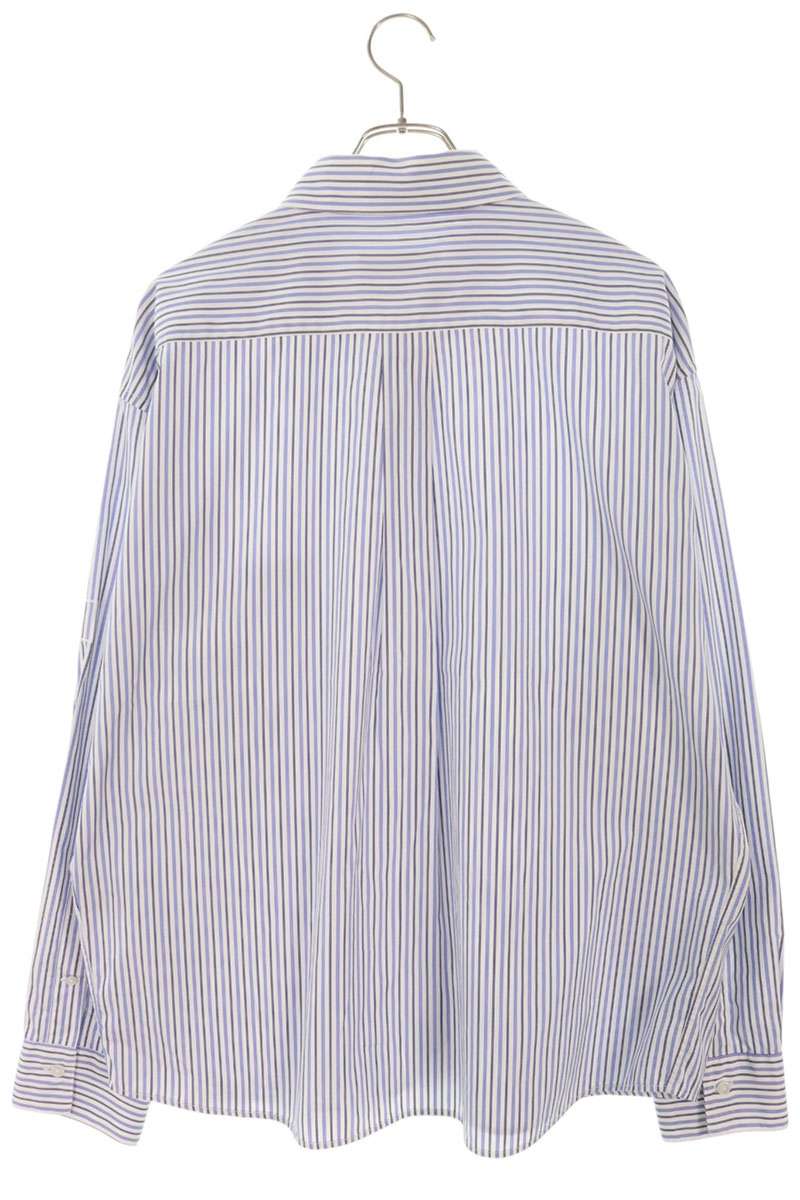 MARTIN ROSE Stripe Cotton Long Sleeve Shirt Size S