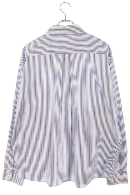 MARTIN ROSE Stripe Cotton Long Sleeve Shirt Size S