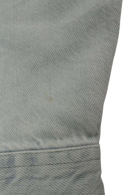 SUPREME 24SS Small Box Washed Denim Long Sleeve Shirt Size M