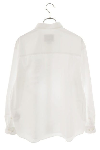WTAPS Poly-Cotton Oxford Long Sleeve Shirt White Size L