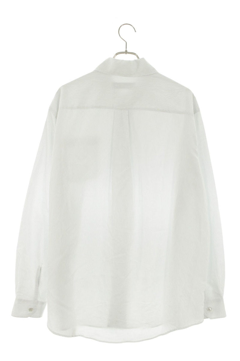 OUR LEGACY Striped Relaxed Shirt White Size S
