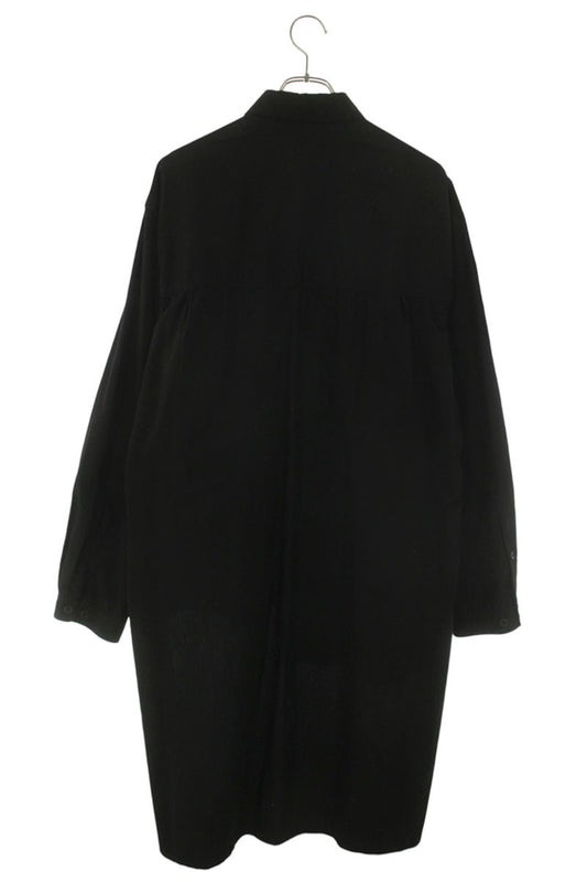 YOHJI YAMAMOTO POUR HOMME Cotton Stepped Hem Long Sleeve Size L