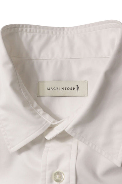 MACKINTOSH White Button-Down Cotton Blend Long Sleeve Shirt Size S
