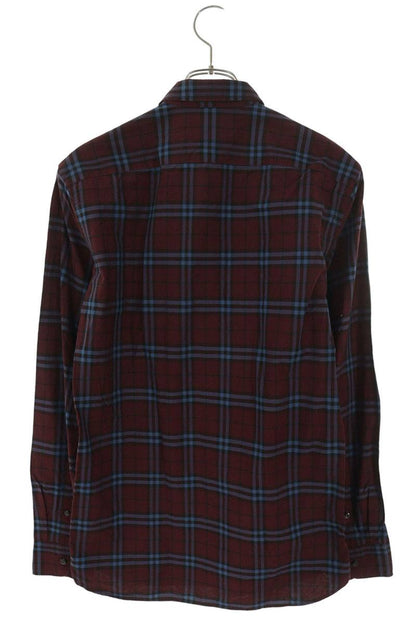 Burberry Cotton Check Long Sleeve Shirt Multi Size XS