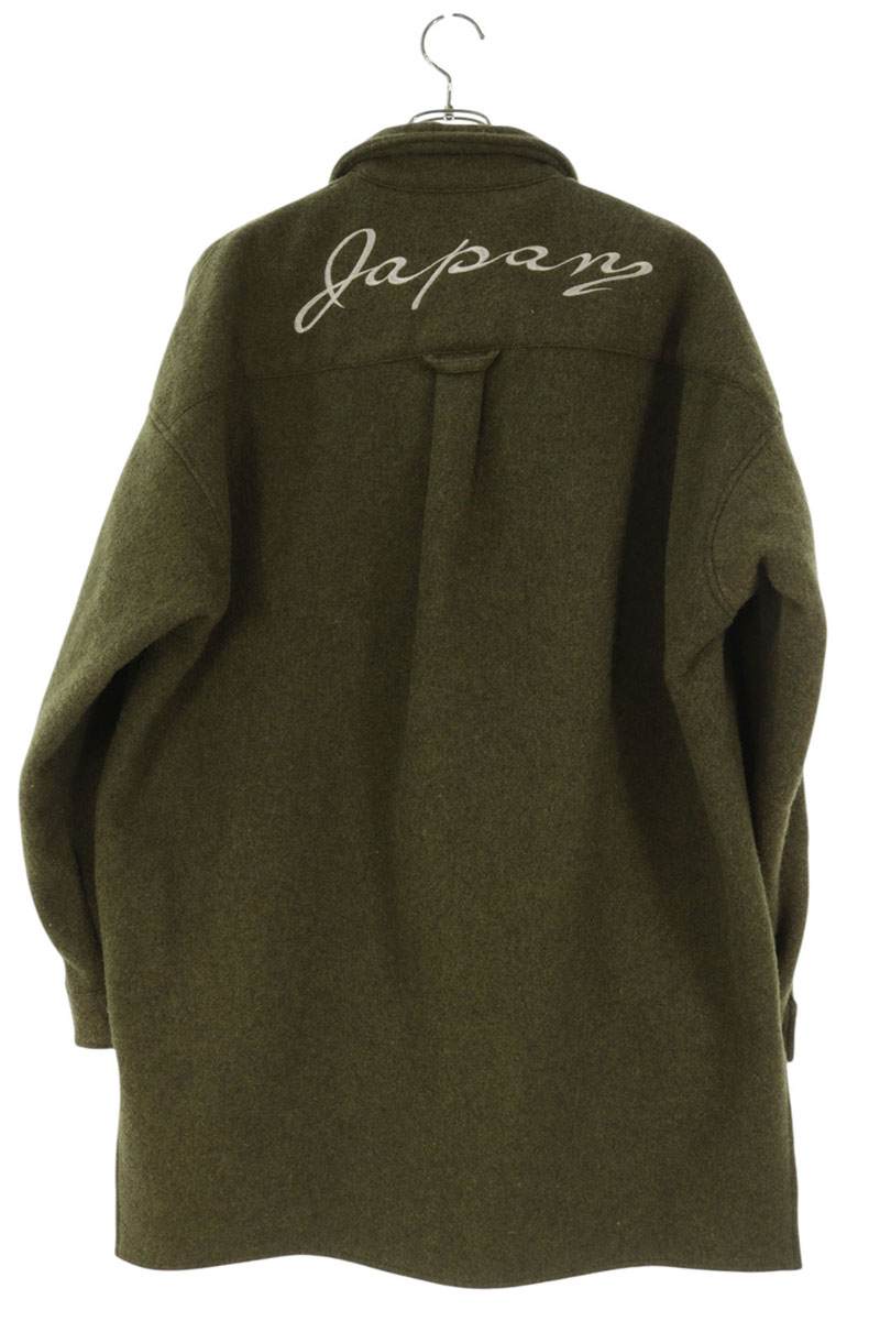READYMADE Embroidered Oversized Shirt Green Size S
