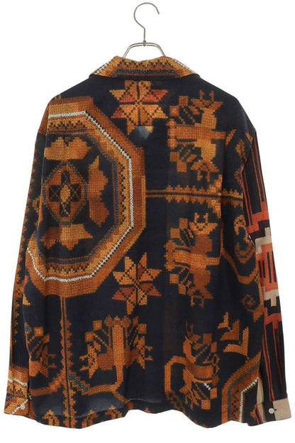 Children of the discordance Printed Open Collar Long Sleeve Size M