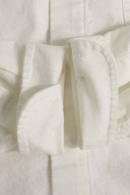 SEQUEL Cotton Oxford Long Sleeve Shirt White Size L