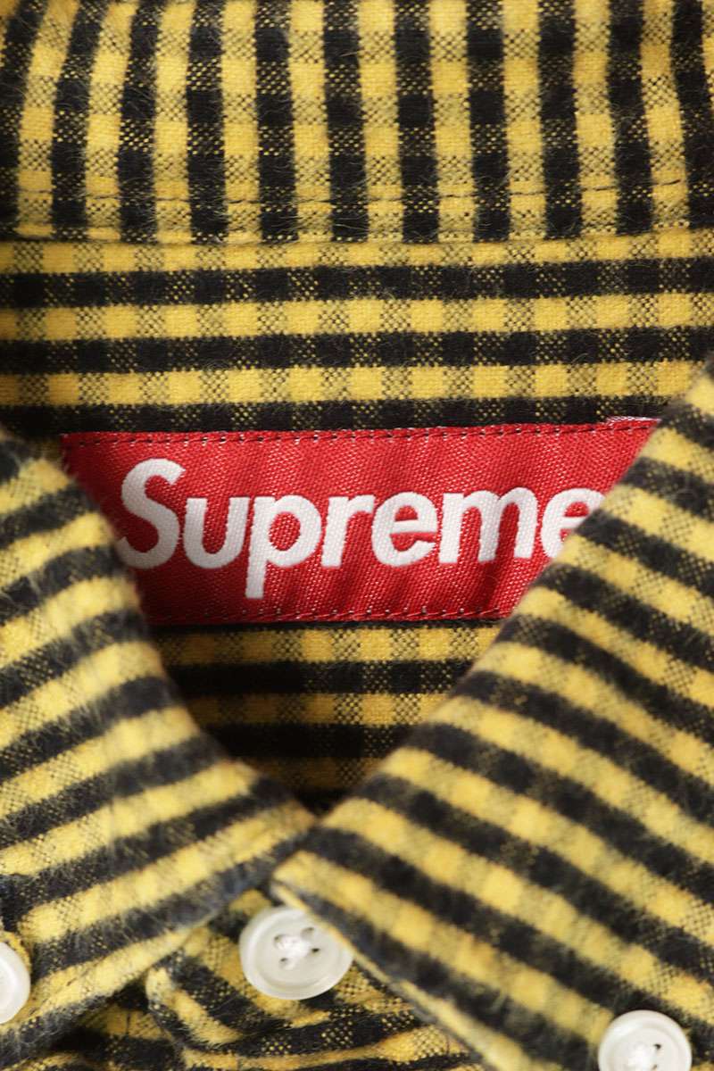 SUPREME 24SS Loose Fit Flannel Oxford Shirt Multi Size L