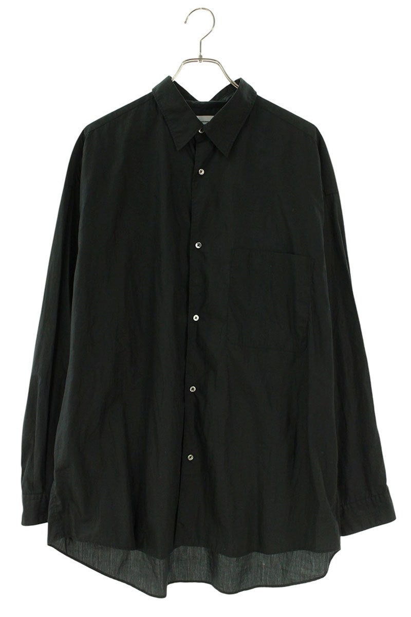 Graphpaper Cotton Oversized Regular Collar Shirt Size L