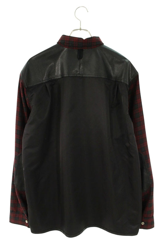 JUNYA WATANABE MAN Wool Check Long Sleeve Shirt Multi Size L