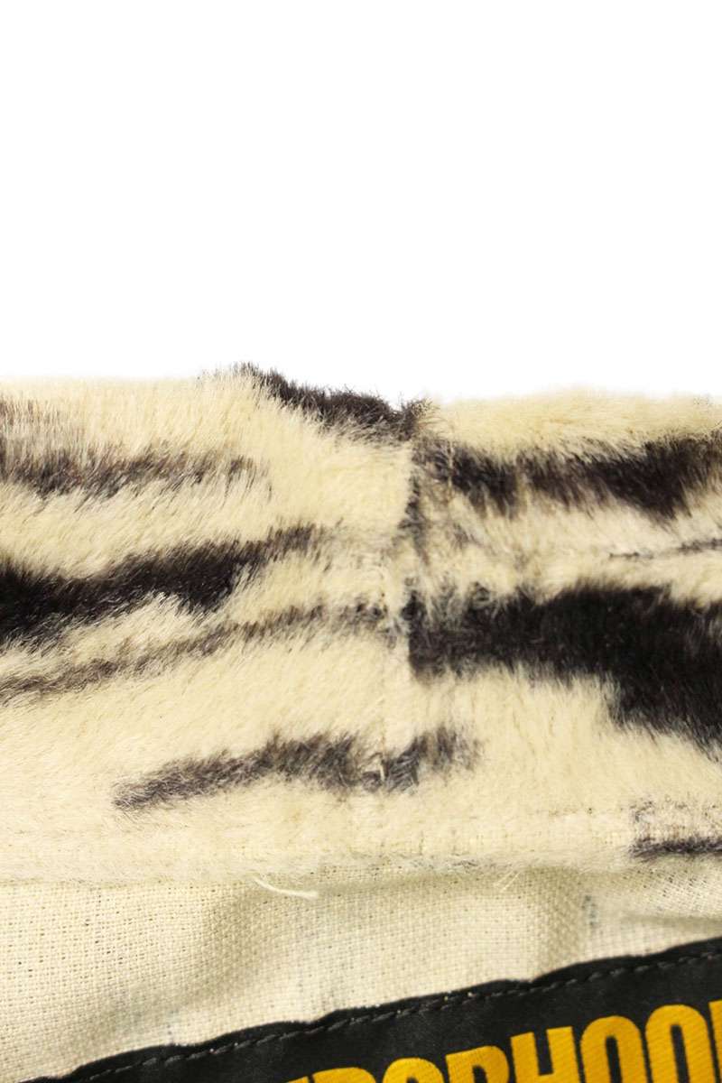NEIGHBORHOOD 18AW Zebra Print Faux Fur Shirt Multi Size S