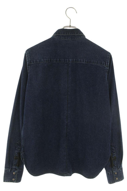 Chrome Hearts LOOSEENDS Cross Patch Denim Shirt Multi Size L