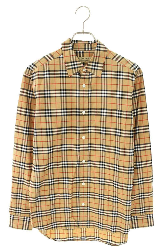 Burberry Long Sleeve Shirt Brown Size S