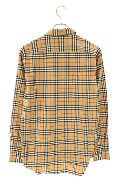 Burberry Long Sleeve Shirt Brown Size S