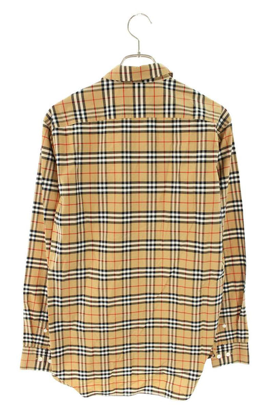 Burberry Long Sleeve Shirt Brown Size S
