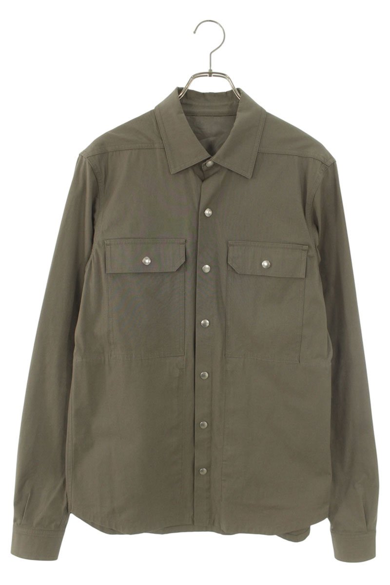 Rick Owens 20SS UFW Print Back Outershirt Gray Size M