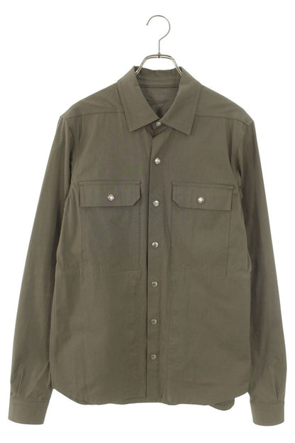 Rick Owens 20SS UFW Print Back Outershirt Gray Size M