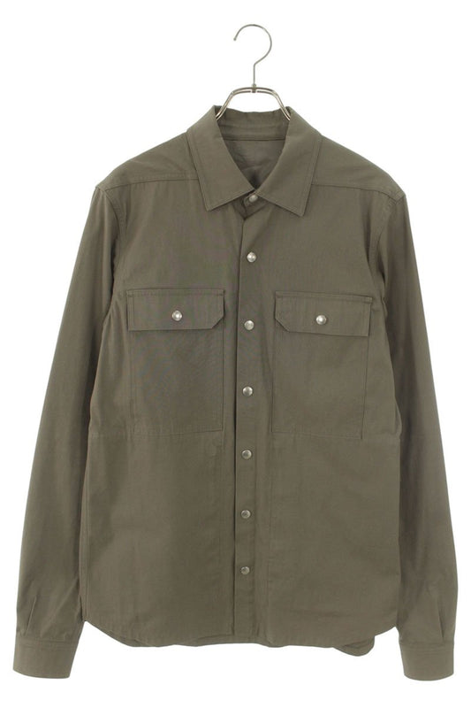 Rick Owens 20SS UFW Print Back Outershirt Gray Size M