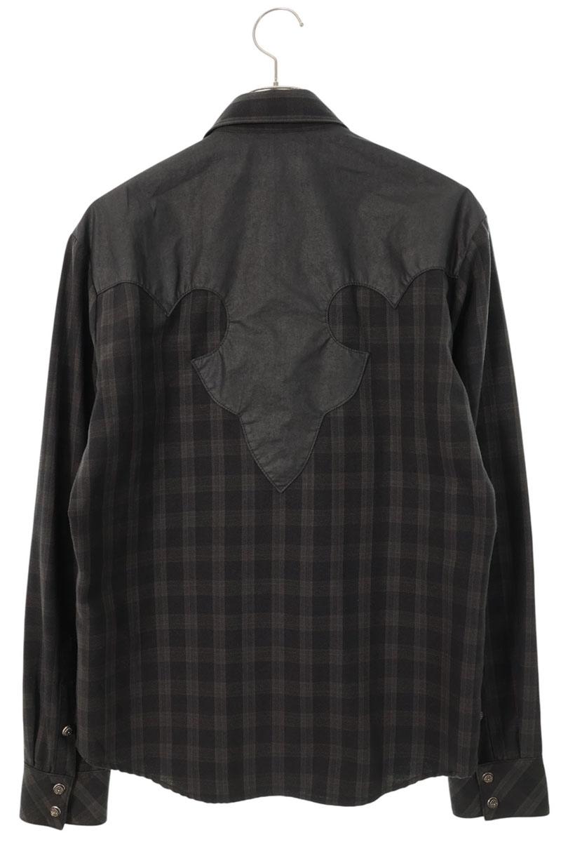 Chrome Hearts Western Button Large Cross Patch Check Size S
