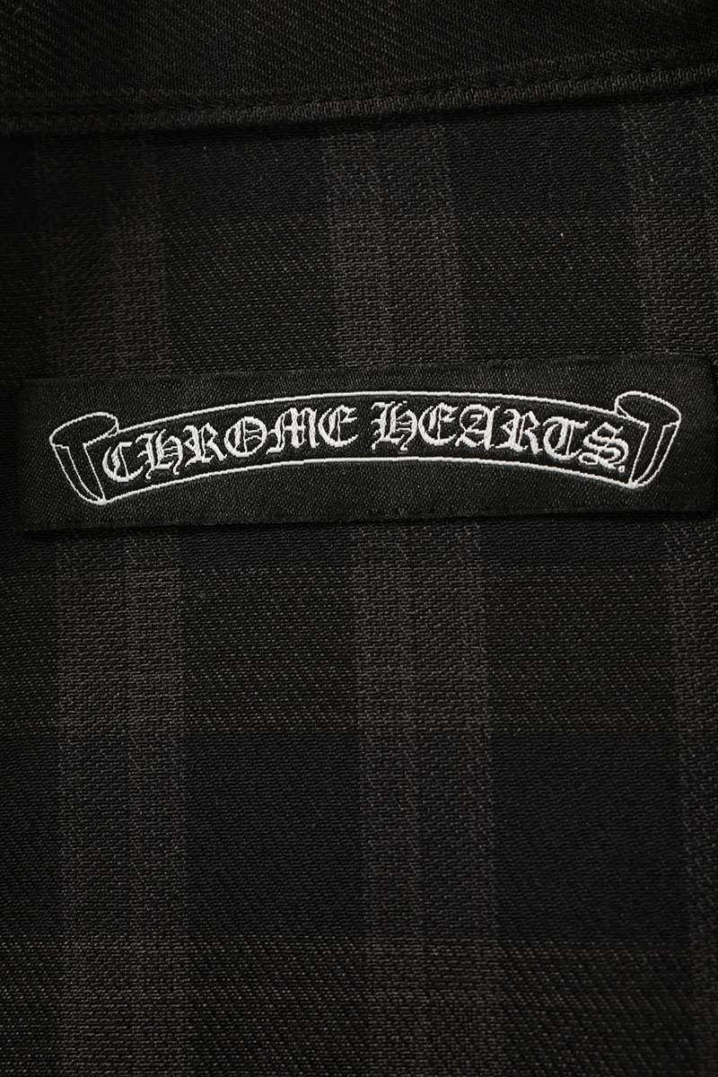 Chrome Hearts Western Button Large Cross Patch Check Size S