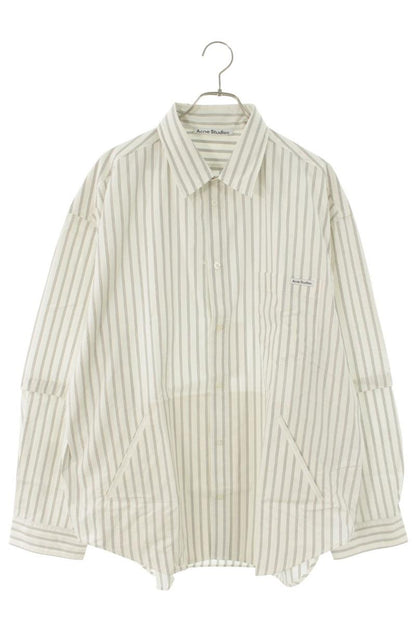 ACNE STUDIOS 26SS Cotton Double Sleeve Stripe Shirt Size M