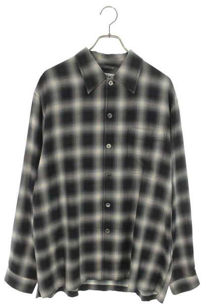 OUR LEGACY 26SS EVERYSHIRT Check Viscose Long Sleeve Multi Size S