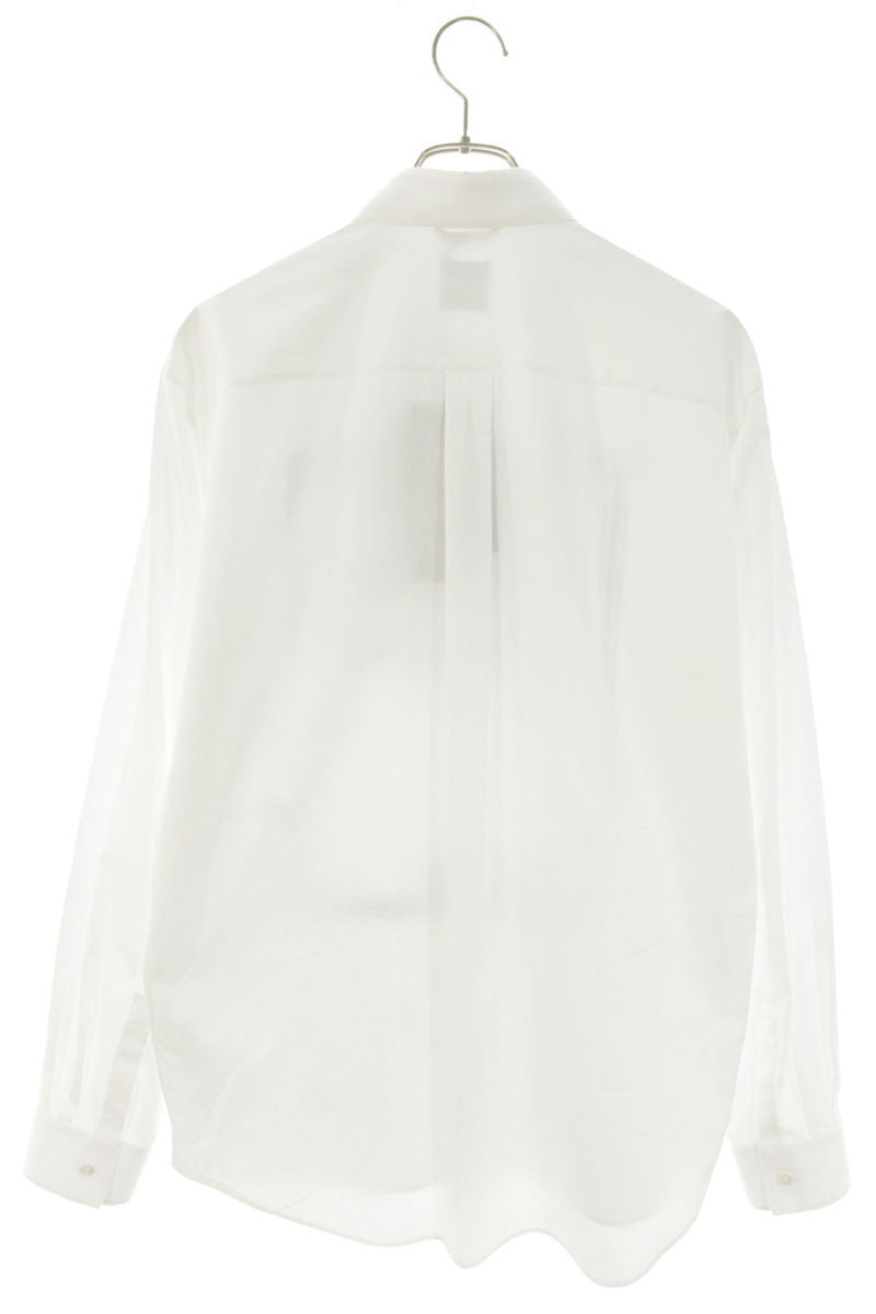 DIOR 26SS Message Embroidered Shirt White Size XXS