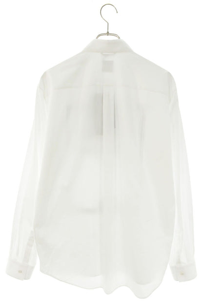 DIOR 26SS Message Embroidered Shirt White Size XXS