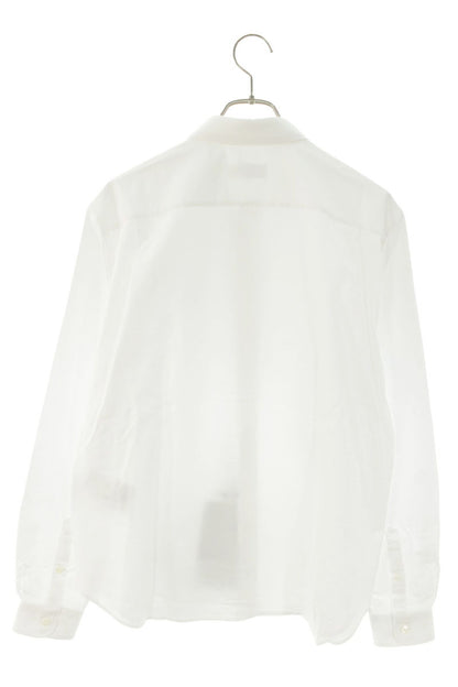PRADA 26SS Cotton Poplin Long Sleeve Shirt White Size S