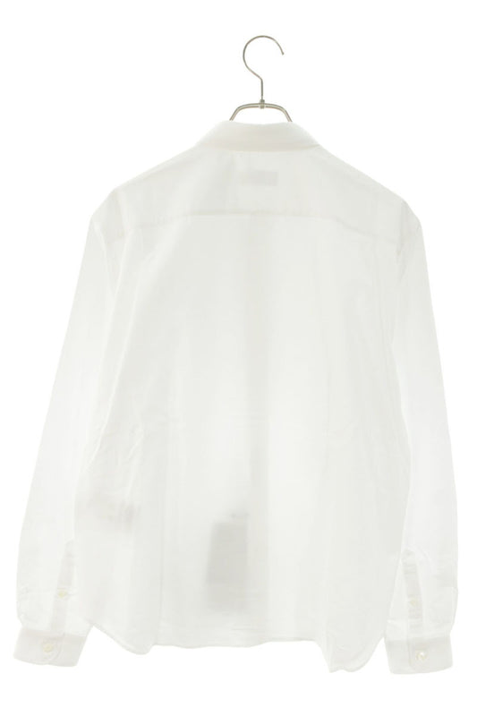 PRADA 26SS Cotton Poplin Long Sleeve Shirt White Size S